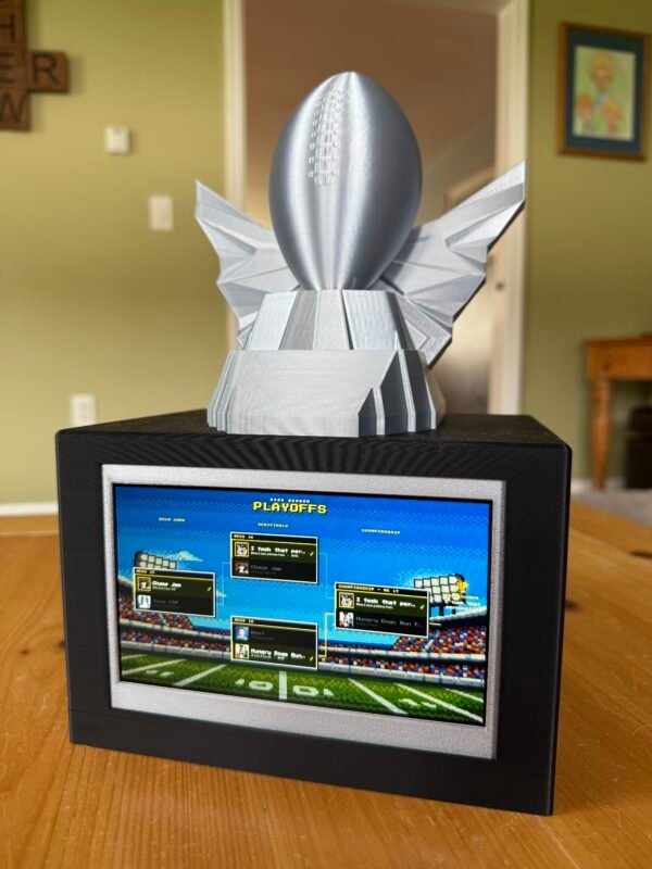 gridiron video trophy